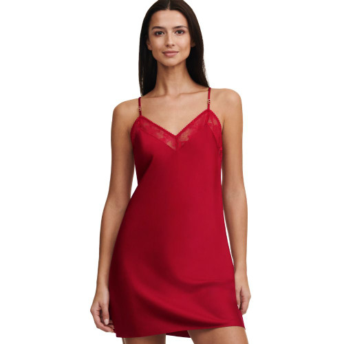 Chantelle Orchids Chemise - Passion Red