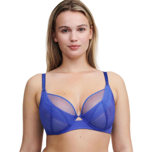 Chantelle Pulp Play Full Cup Bra - indigo blue