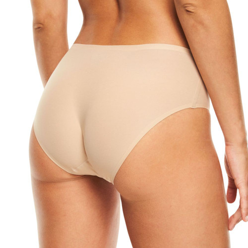 Back of the nude sand Chantelle SoftStretch Hipster Short 3 Pack