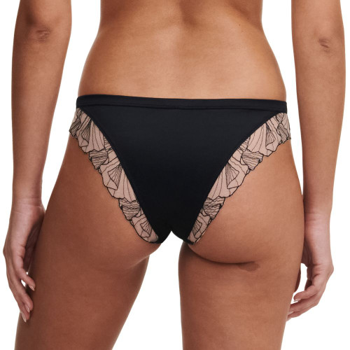 Chantelle Pulp Tattoo Love Brazilian Brief Black Back