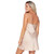 Back of the LingaDore Chemise - Blush