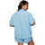 Back of the bonnie blue LingaDore Cotton Pyjama Set