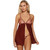 LingaDore Babydoll & String Set in Bordeaux Red