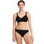 Brief and Chantelle Hedona Non Wired Moulded Bra - Black