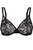 Gossard Glossies Lotus Sheer Moulded Bra - Black