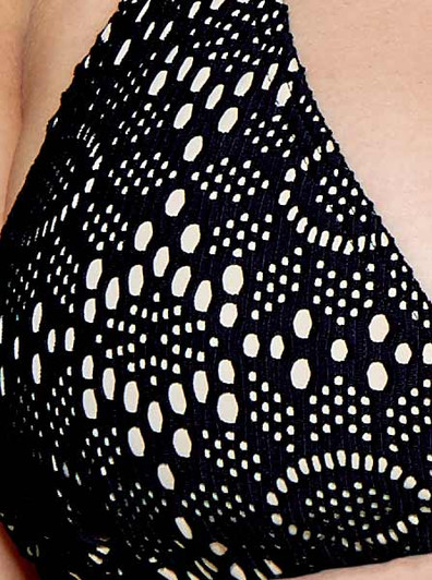 Lepel Summer Days Triangle Bikini Top detailing Lepel Summer Days Triangle Bikini Top detailing
