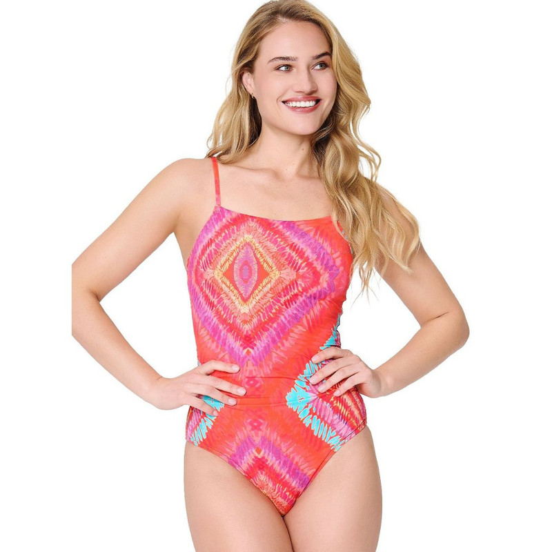 LingaDore Beach Vibes Coral One-Piece Swimsuit