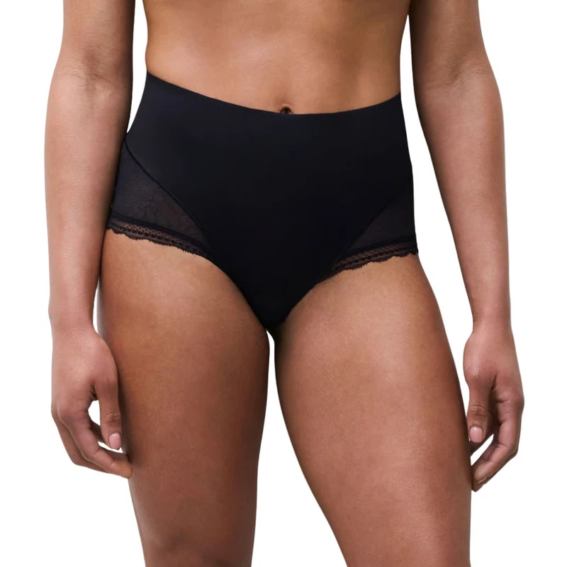 Chantelle Belle Smoothing High Waist Short Knicker - Black
