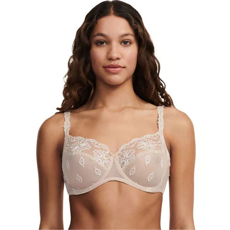 Chantelle Champs Elysees Very Covering Underwired Bra - cappuccino