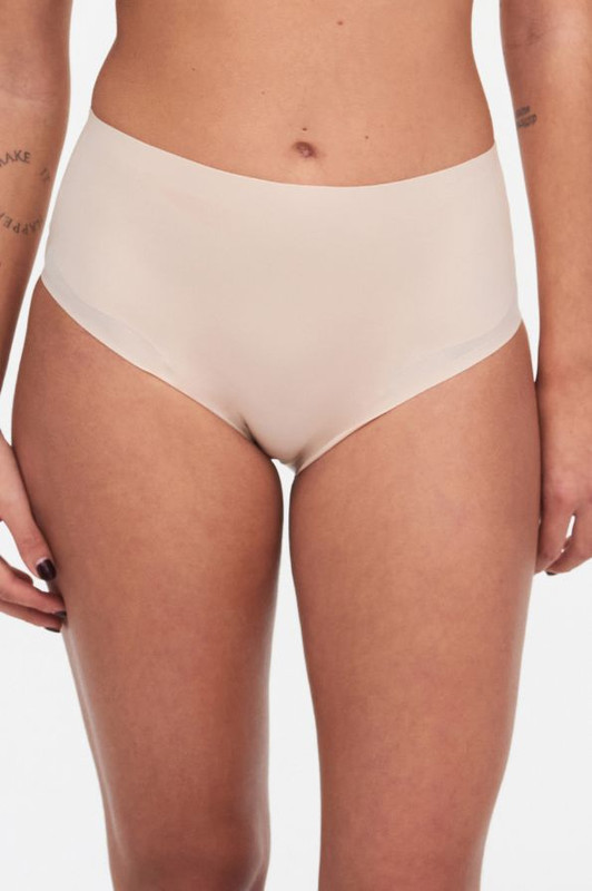 Chantelle Pure Light High Waist Support Brief  - Golden Beige