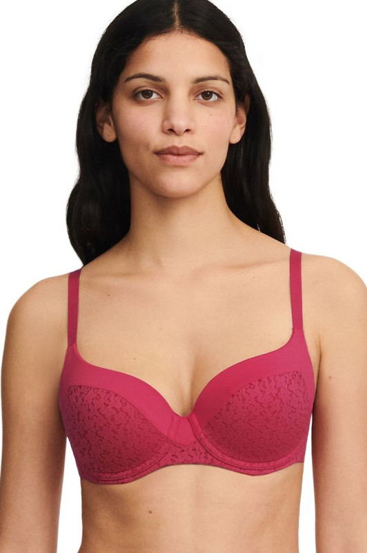 Chantelle Easy Feel Norah T-Shirt Bra - Cranberry