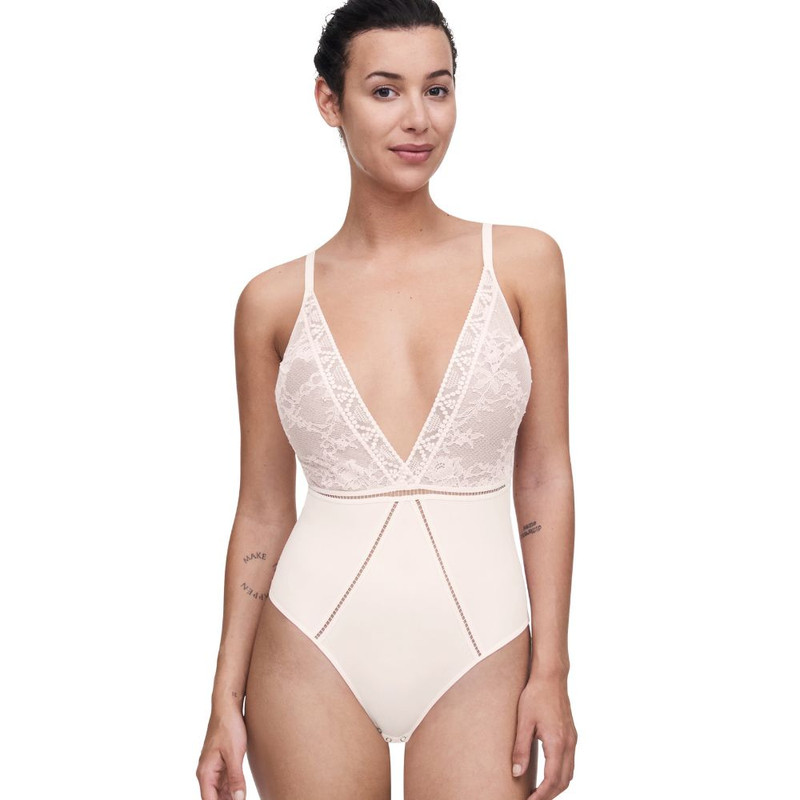 Passionata Olivia Bodysuit in pearl