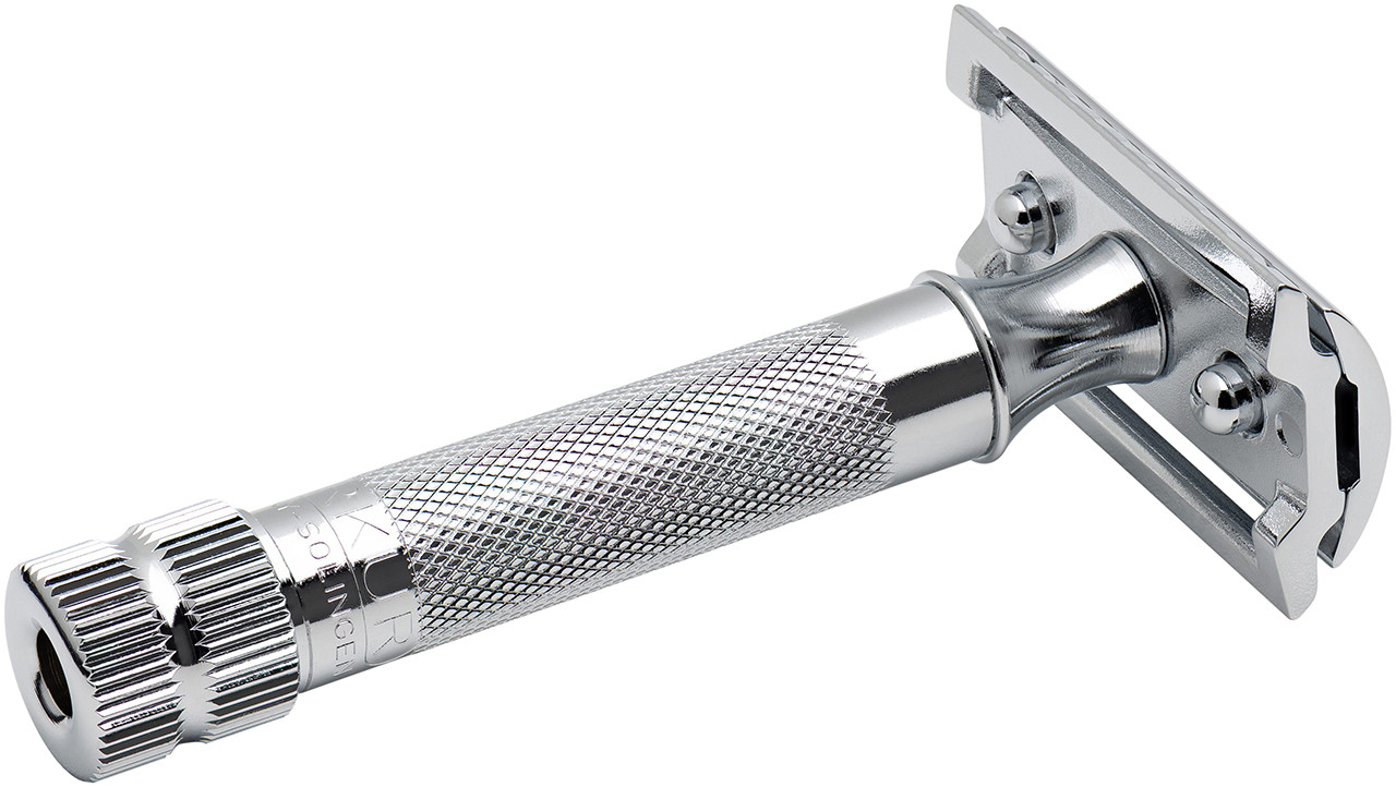 Merkur 34C Heavy Duty Safety Razor | Classic German Double Edge Razor