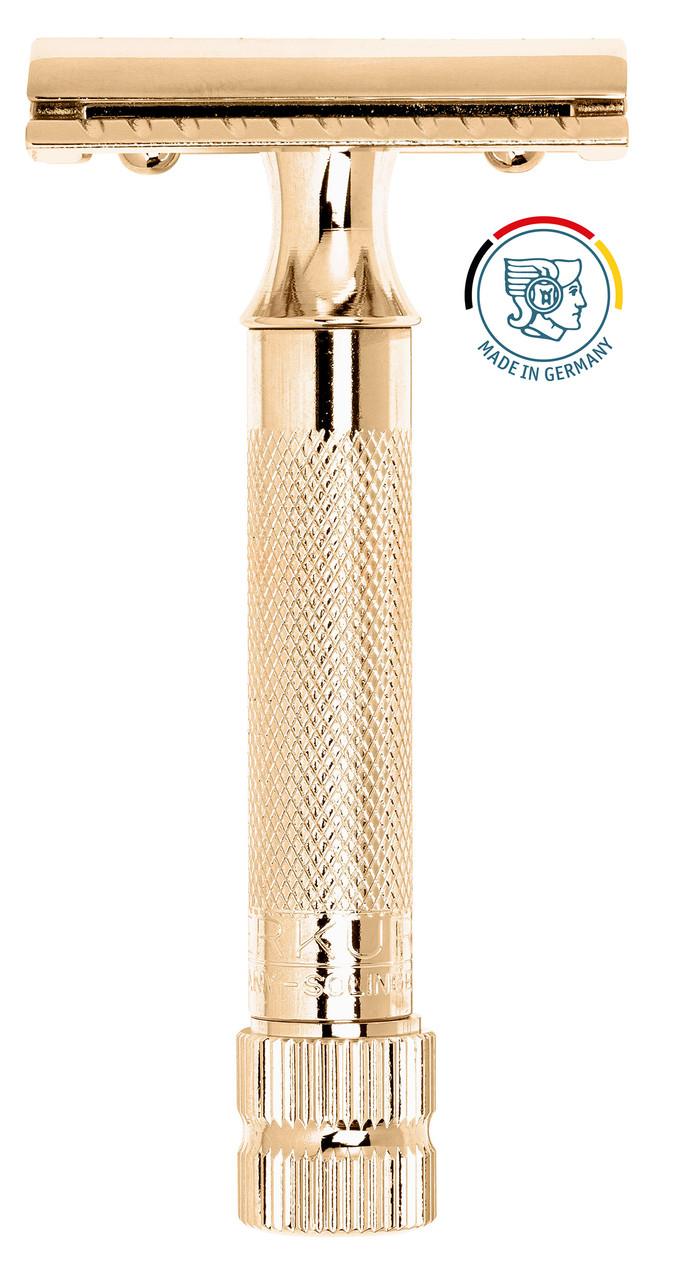 メルクール34g ゴールド Merkur 34G Gold Safety Razor | Free Shipping | The Razor Company