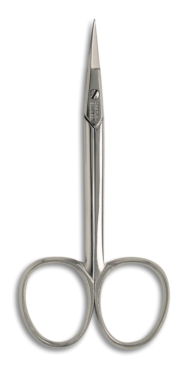 Dreiturm - Cuticle Scissors, Nickel, Fine Tip, 3.5 inch, German Solingen  (365635)