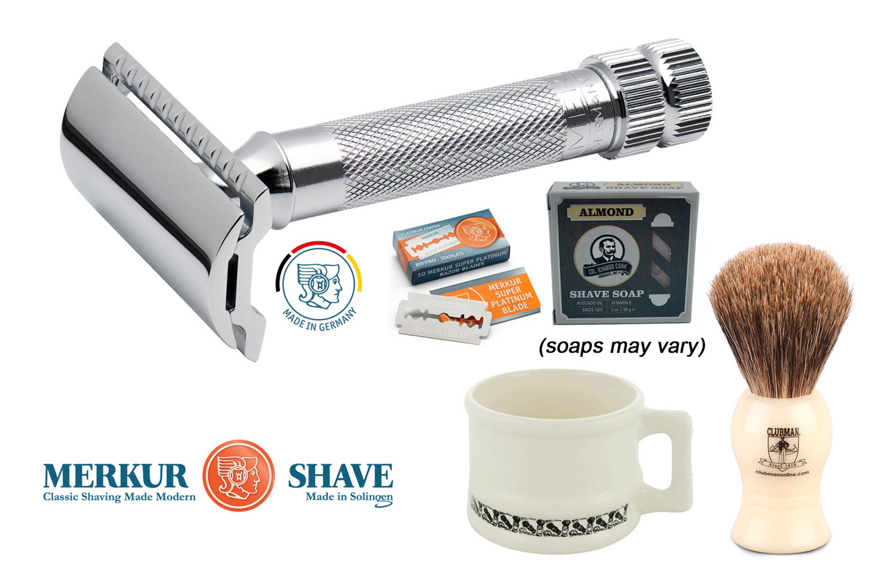 髭剃り　MERKUR Amazon.co.jp: メルクール髭剃り（ひげそり）両刃ホルダー23C（専用