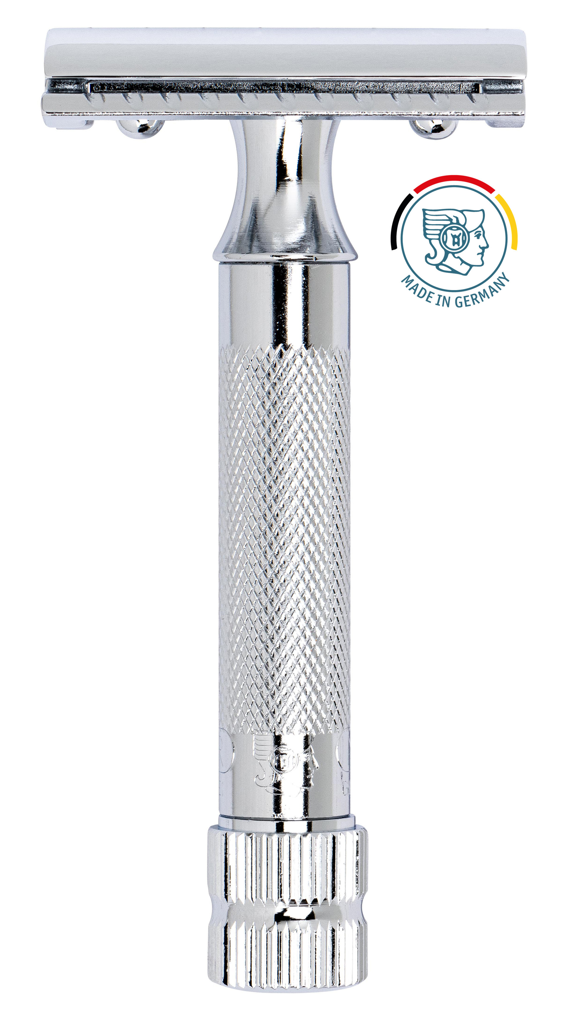Merkur - 34C Heavy Duty DE Safety Razor Starter Set includes Badger ...