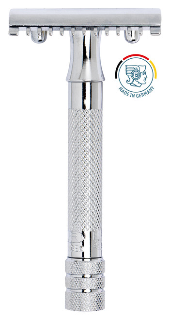 Merkur - DE Safety Razor 15C, Open Comb Guard, German (9015001)