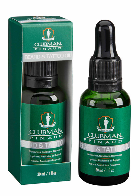 Clubman Beard and Tattoo Oil