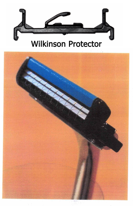 Merkur replacement part - M-II Razor Adapter C, 3 pk, Wilkinson Protector