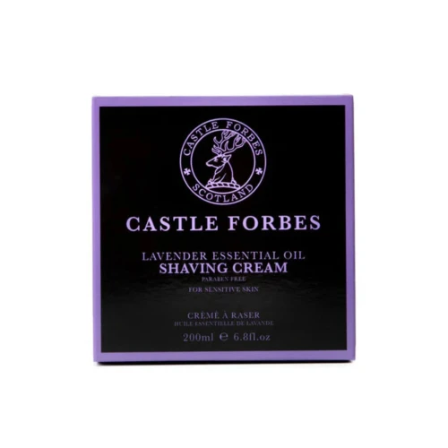 Castle Forbes Lavender Essential Oil Shaving Cream ( 200ml/6.8oz)