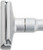 Merkur - Razor FUTUR 700, Adjustable Safety Razor, Brushed, German (90700002)