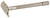 Merkur - DE Safety Razor 24 INOX, Straight Guard, Stainless Steel, German (9024206))