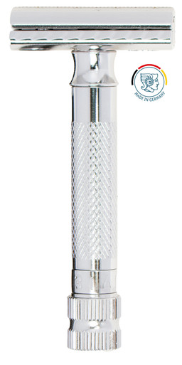 Merkur 34C HD Adjustable Double Edge Safety Razor, Straight Guard