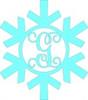 Snowflake Monograms WS