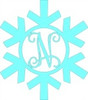 Snowflake Monograms WS