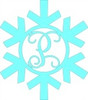 Snowflake Monograms WS