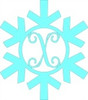 Snowflake Monograms WS