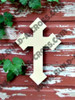 UNFINISHED WOODEN CROSS PAINTABLE WALL HANGING STACKABLE CROSS(41)WS