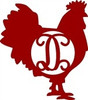 Rooster Monograms WS
