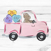 Bear Truck with Hearts