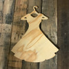 Dress on Hanger  Pine WS