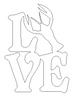 Love With Crawfish Sign WS