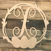 Easter Egg Wreath Monogram WS