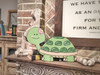 Paint by Line, Turtle DIY Unfinished Wooden Cutout Craft
