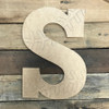 Wooden Baseball or Softball Rockwell Letters, Paint by Line Craft