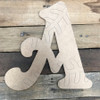 Wooden Baseball or Softball Beltorian Letters, Paint by Line Craft