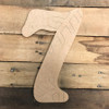 Wooden Beltorian Baseball or Softball Numbers, Paint by Line Craft