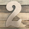 Wooden Beltorian Baseball or Softball Numbers, Paint by Line Craft