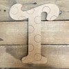 Wooden Polka Dot Beltorian Letters, Paint by Line Craft