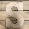 Wood Rockwell Chevron Letters, Unfinished Paint by Line