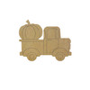 Unfinished Truck with Pumpkin