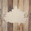 Fall Leaf Cluster, Unfinished Decor Shape, Paint by Line WS