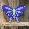 Decorative Butterfly Shape, Unfinished Wooden Paint by Line WS