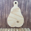 Pear Shape Bread Board Design, Unfinished Wood Cutout WS
