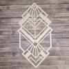 Intricate Home D?cor Diamond Theme , Unfinished Wood Cutout WS